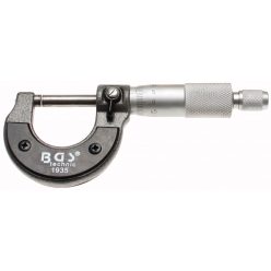   BGS technic Micrometru în casetă de lemn | precizie 0,01 mm | 0 - 25 mm (BGS 1935)