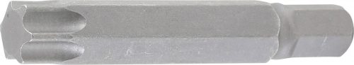 BGS technic Bit Torx | lungime 75 mm | Antrenare 6 colțuri exterior 10 mm (3/8") | Profil T (pentru Torx) T60 (BGS 4598)