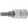 BGS technic Bit | 6,3 mm (1/4") | Dantură interioară multiplă (pentru XZN) M5 (BGS 5105-M5)