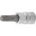 BGS technic Bit | 6,3 mm (1/4") | Dantură interioară multiplă (pentru XZN) M6 (BGS 5105-M6)
