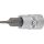 BGS technic Bit | Antrenare pătrat interior 6,3 mm (1/4") | Inbus cu alezaj 2 mm (BGS 5156-2)