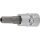 BGS technic Bit| Antrenare pătrat interior 6,3 mm (1/4") | Inbus cu alezaj 5 mm (BGS 5156-5)