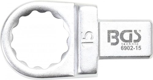 BGS technic Cheie inelară detașabilă | 15 mm | prindere 9 x 12 mm (BGS 6902-15)