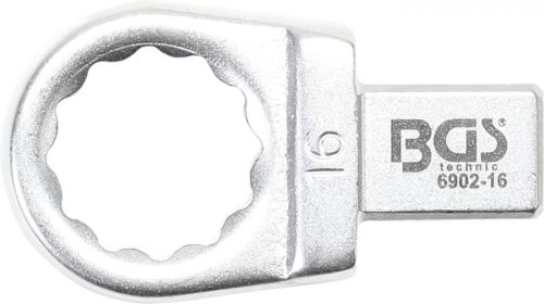 BGS technic Cheie inelară detașabilă | 16 mm | prindere 9 x 12 mm (BGS 6902-16)