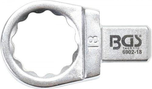 BGS technic Cheie inelară detașabilă | 18 mm | prindere 9 x 12 mm (BGS 6902-18)