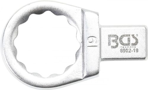 BGS technic Cheie inelară detașabilă | 19 mm | prindere 9 x 12 mm (BGS 6902-19)