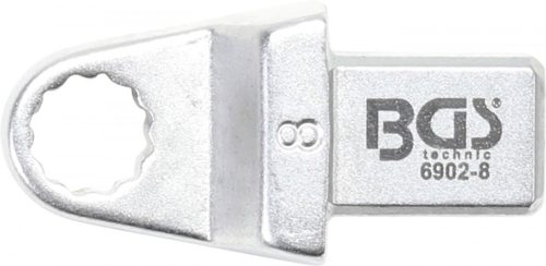 BGS technic Cheie inelară detașabilă | 8 mm | prindere 9 x 12 mm (BGS 6902-8)