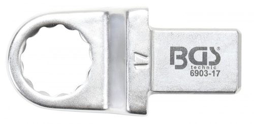 BGS technic Cheie inelară detașabilă | 17 mm | prindere 14 x 18 mm (BGS 6903-17)
