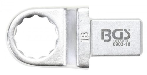 BGS technic Cheie inelară detașabilă | 18 mm | prindere 14 x 18 mm (BGS 6903-18)