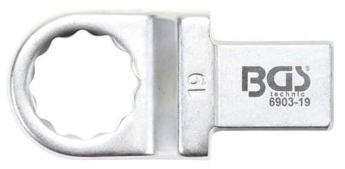 BGS technic Cheie inelară detașabilă | 19 mm | prindere 14 x 18 mm (BGS 6903-19)
