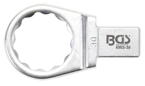 BGS technic Cheie inelară detașabilă | 30 mm | prindere 14 x 18 mm (BGS 6903-30)