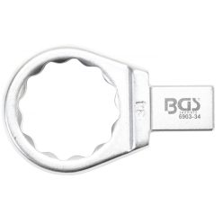  BGS technic Cheie inelară detașabilă | 34 mm | prindere 14 x 18 mm (BGS 6903-34)