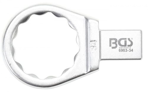 BGS technic Cheie inelară detașabilă | 34 mm | prindere 14 x 18 mm (BGS 6903-34)