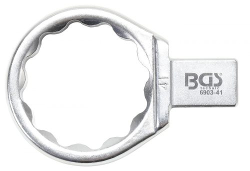 BGS technic Cheie inelară detașabilă | 41 mm | prindere 14 x 18 mm (BGS 6903-41)