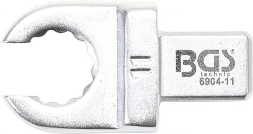 BGS technic Cheie inelară detașabilă | deschisă | 11 mm | prindere 9 x 12 mm (BGS 6904-11)