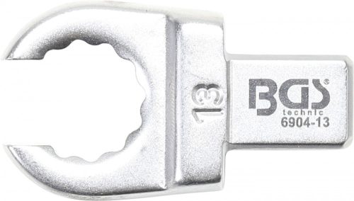 BGS technic Cheie inelară detașabilă | deschisă | 13 mm | prindere 9 x 12 mm (BGS 6904-13)