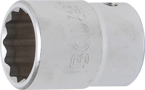 BGS technic Tubulara in 12 colturi,antrenare de (3/4),27 mm (BGS 7427)