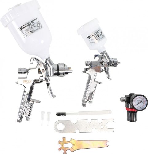BGS technic Set pistoale de vopsit cu regulator de presiune HVLP (BGS 8381)