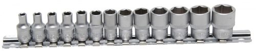 BGS technic Set chei tubulare, 6 colțuri | 6,3 mm (1/4") | 4 - 14 mm | 13 piese (BGS 9102)