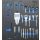 BGS technic Set demontare radio | 52 piese : Suport organizator pentru cărucior 2/3 (BGS 9144)
