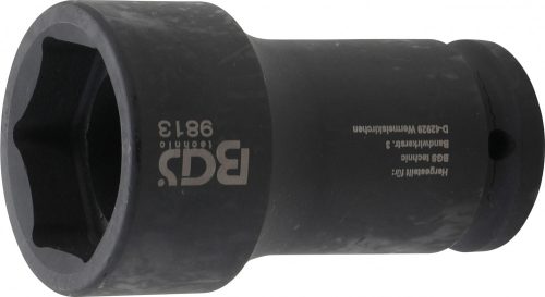BGS technic Cheie tubulară de impact, hexagonală, lungă | 20 mm (3/4") | 41 mm (BGS 9813)