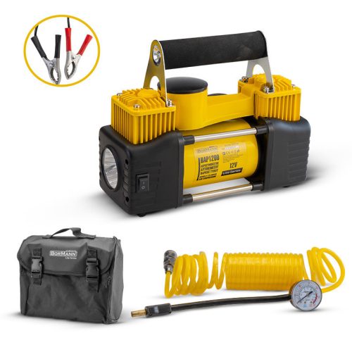 BORMANN  Compresor auto 12V, HEAVY DUTY (BAP1200)