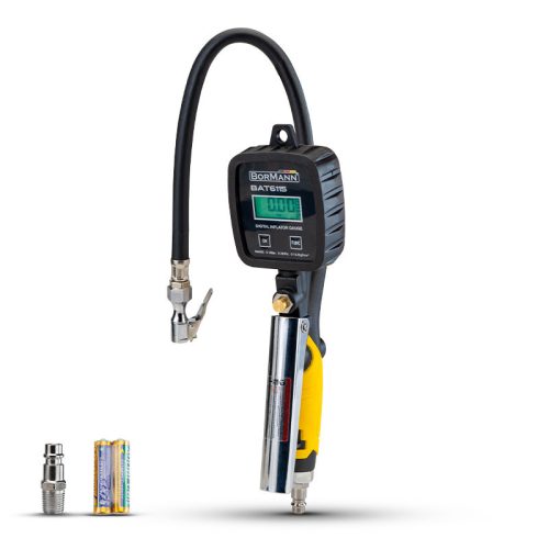 BORMANN Lite Pistol de suflat cu manometru digital, 0-14 Bar (BAT6115)