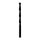 JBM BURGHIU ELICOIDAL HSS 4241 4X75MM, NEGRU (JBM-14849)