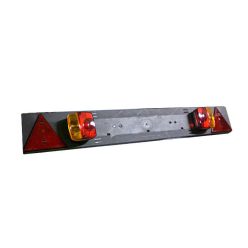   JBM BARĂ PENTRU REMORCĂ DE 1100x140mm CU LĂMPI TRIANGULARE (JBM-50910)