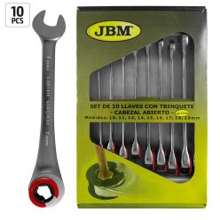   JBM TRUSĂ CHEI ARTICULATE CU TUBULARĂ INELARĂ CU 6 PIESE (JBM-51659)