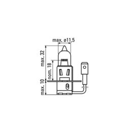 JBM BEC AUTO OBN H3 12V 55W (JBM-52363)