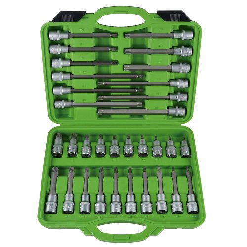JBM TRUSĂ CAPETE TUBULARE TORX PT. ȘURUBURI CU 32 PIESE (JBM-52605)