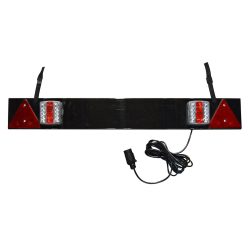   JBM BARĂ PENTRU REMORCĂ DE 1.100X140MM CU LĂMPI TRIANGULARE LED (JBM-52838)