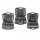 KROFtools Set capete chei tubulare 1/2" biti , 88 piese (6088)