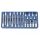 Genius Tools set de biți imbus în soclu crowa, 3/8" și 1/2", 24 de bucăți (BS-3424H)