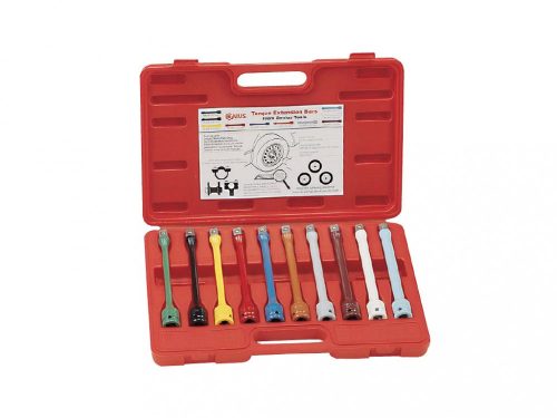 Genius Tools set de chei pneumatice, cuplu variabil 1/2", 10 piese (TO-410EXT)