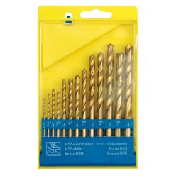 STHOR set burghie pt metal hss - titan 2-8 mm, (22310)
