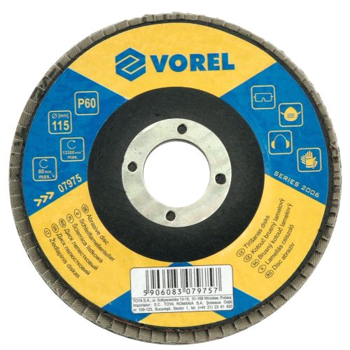 VOREL disc abraziv p40 115mm (7974)