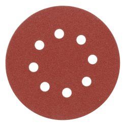 VOREL discuri din panza abraziva cu gauri 125 (8574)