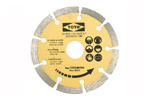 VOREL disc diamantat cu segmente 180 mm (8714)