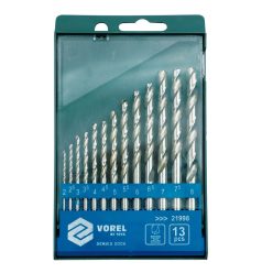 VOREL burghiu pt metal 13buc, 2-8mm (21998)