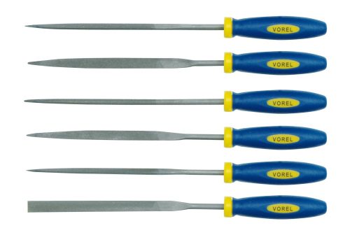 VOREL set 6 pile pentru metal 160mm (25352)