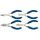VOREL set 4 clesti - mecanica fina 125 mm (42308)