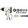 VOREL pistol pneumatic cu accesorii 1/2" 340nm (81101)