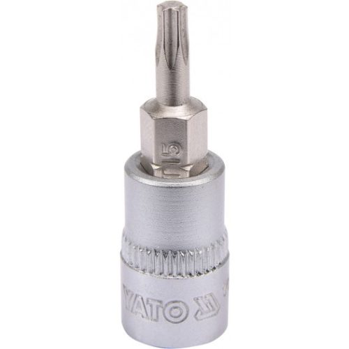 YATO Bit torx t15, cu adaptor 1/4", 37mm (YT-04303)