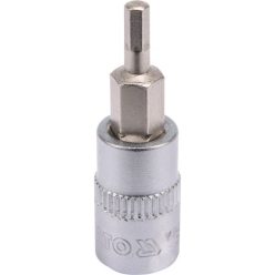 YATO Bit hex. 3 , cu adaptor 1/4", 37mm (YT-04370)