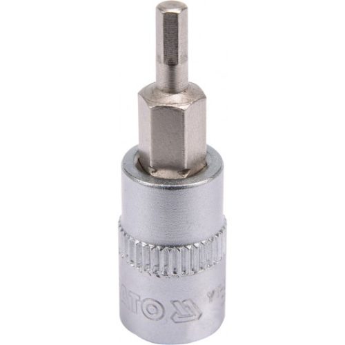 YATO Bit hex. 3 , cu adaptor 1/4", 37mm (YT-04370)