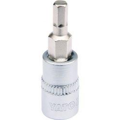 YATO Bit hex. 4 , cu adaptor 1/4", 37mm (YT-04371)