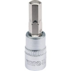 YATO Bit hex. 6 , cu adaptor 1/4", 37mm (YT-04373)
