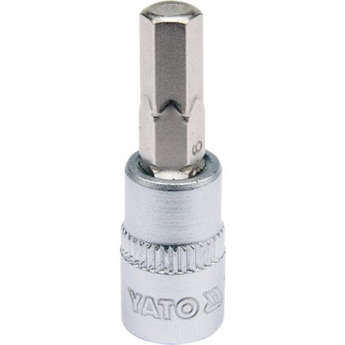 YATO Bit hex. 6 , cu adaptor 1/4", 37mm (YT-04373)